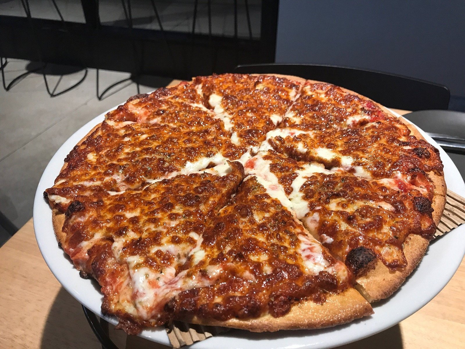 Cheese pizza at Pizza:deli